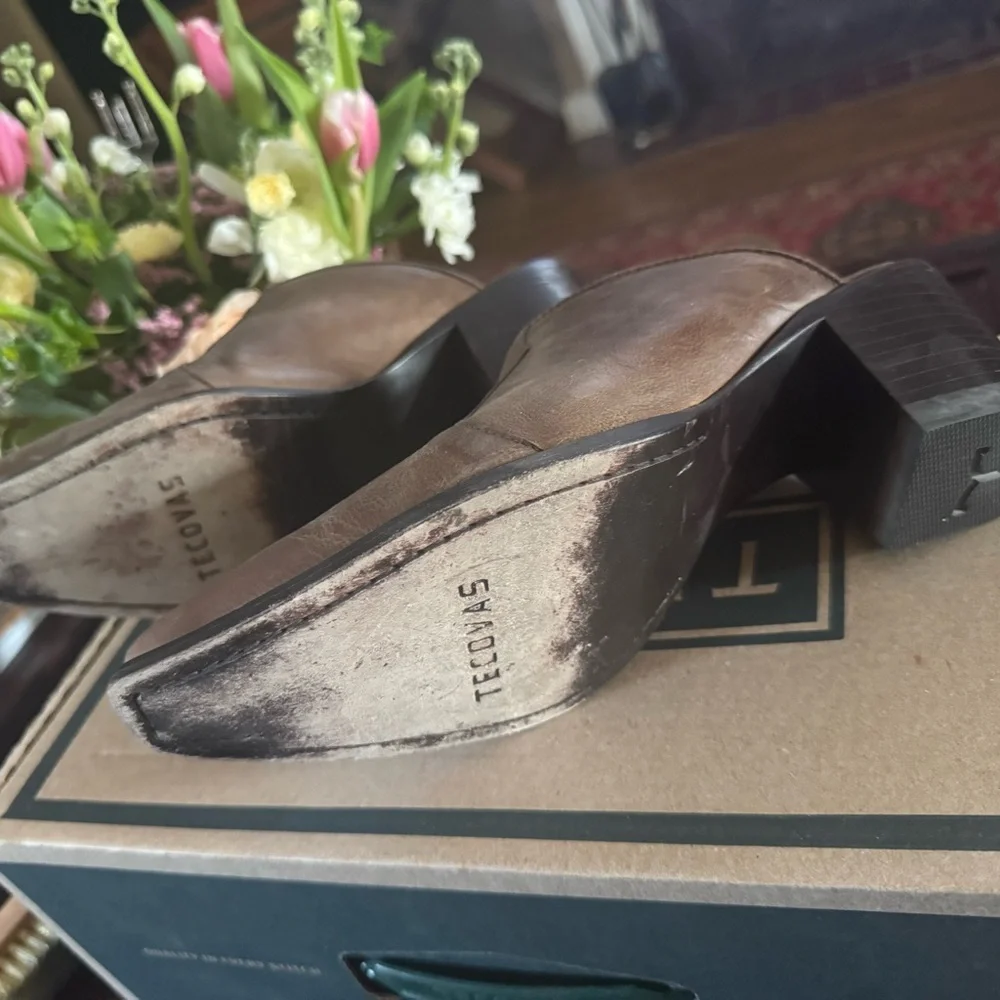 Tecovas Brown Leather women The Brooke. - Picture 3 of 4